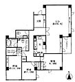 西麻布グランドヒルズ2階87.3万円