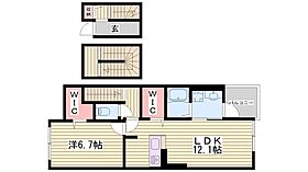 ベル・カノン  ｜ 兵庫県姫路市御立中5丁目3番51号（賃貸アパート1LDK・3階・59.21㎡） その2