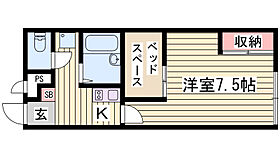 レオパレスウィッシュ 203 ｜ 兵庫県たつの市揖保川町正條1054-2（賃貸アパート1K・2階・23.18㎡） その2