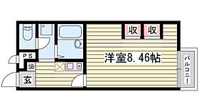 レオパレスサニーハイツ 205 ｜ 兵庫県姫路市書写1183-1（賃貸アパート1K・2階・23.18㎡） その2