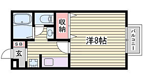 アヴニール今宿  ｜ 兵庫県姫路市東今宿6丁目（賃貸アパート1K・2階・26.90㎡） その2