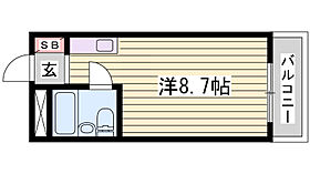 マイコーポ白国  ｜ 兵庫県姫路市白国1丁目（賃貸マンション1R・3階・16.26㎡） その2