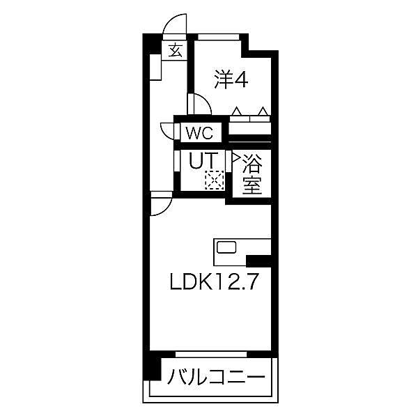 THE MUSE栗山 ｜兵庫県姫路市栗山町(賃貸マンション1R・4階・42.10㎡)の写真 その2