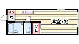 由福ハウス白浜  ｜ 兵庫県姫路市白浜町神田1丁目（賃貸アパート1K・1階・19.73㎡） その2