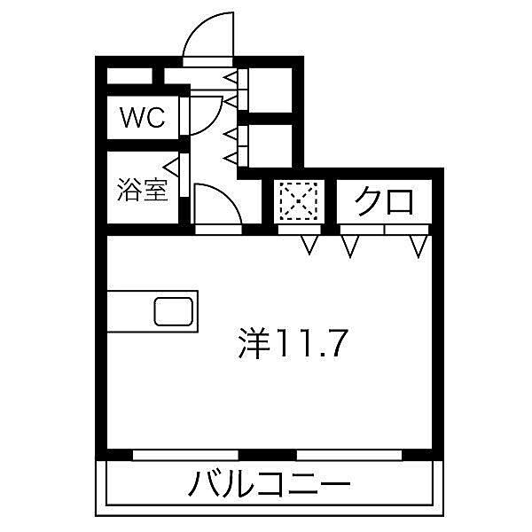 ラ・パルフェ・ド・アフェール ｜兵庫県姫路市東延末2丁目(賃貸マンション1R・8階・29.90㎡)の写真 その2