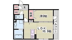 J・アメニティ北今宿  ｜ 兵庫県姫路市北今宿2丁目（賃貸アパート1LDK・1階・42.72㎡） その2