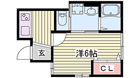 リープラス浜の宮 1-B ｜ 兵庫県加古川市尾上町口里568-13（賃貸アパート1K・1階・27.00㎡） その2