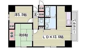 サンテデーレしかま  ｜ 兵庫県姫路市飾磨区清水（賃貸マンション2LDK・7階・53.20㎡） その2