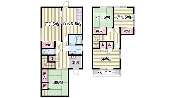 入江様借家 ｜兵庫県姫路市辻井7丁目(賃貸一戸建5DK・1階・93.00㎡)の写真 その2