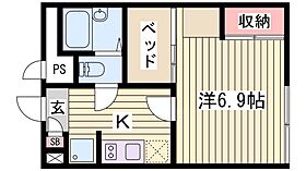 レオパレス睦 103 ｜ 兵庫県姫路市白国5丁目11-20（賃貸アパート1K・1階・19.87㎡） その2