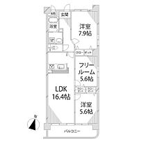 キャッスルコート国府寺町  ｜ 兵庫県姫路市国府寺町（賃貸マンション3LDK・8階・74.65㎡） その2