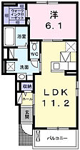 フェリア福新Ａ  ｜ 兵庫県神崎郡福崎町福崎新15番地1（賃貸アパート1LDK・1階・44.18㎡） その2