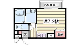 K・プラウド  ｜ 兵庫県姫路市広畑区西蒲田（賃貸アパート1K・3階・23.45㎡） その2