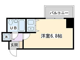 朝日プラザサウスコア姫路  ｜ 兵庫県姫路市飾磨区三宅1丁目（賃貸マンション1R・5階・16.66㎡） その2