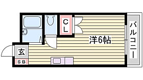 サンドミトリー  ｜ 兵庫県姫路市御立北1丁目（賃貸マンション1R・1階・19.50㎡） その2