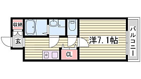 Capital.i姫路  ｜ 兵庫県姫路市南町（賃貸マンション1K・6階・24.86㎡） その2