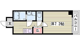 Capital.i姫路  ｜ 兵庫県姫路市南町（賃貸マンション1K・8階・23.64㎡） その2