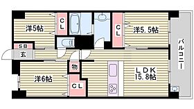 アルファステイツ野里  ｜ 兵庫県姫路市増位新町1丁目（賃貸マンション3LDK・13階・69.14㎡） その2