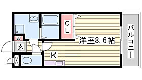 プラードアロージョ  ｜ 兵庫県姫路市北条宮の町187番地（賃貸アパート1R・1階・23.76㎡） その2