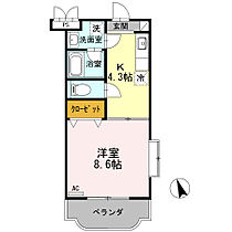 神奈川県相模原市緑区二本松2丁目（賃貸マンション1K・1階・30.35㎡） その2