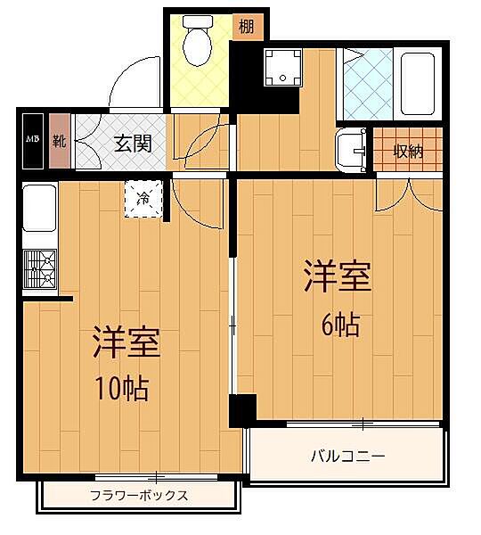 神奈川県相模原市南区相模台2丁目(賃貸マンション1LDK・1階・39.61㎡)の写真 その2