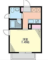 神奈川県相模原市中央区上矢部3丁目（賃貸マンション1K・1階・24.24㎡） その2