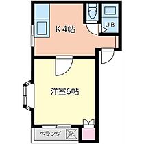 神奈川県相模原市南区相模大野6丁目（賃貸アパート1K・2階・21.74㎡） その2