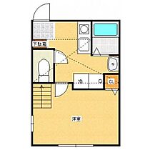 神奈川県相模原市南区北里1丁目（賃貸アパート1K・2階・21.27㎡） その2