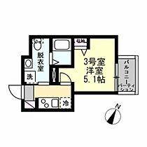 神奈川県相模原市南区南台5丁目（賃貸アパート1K・1階・19.02㎡） その2