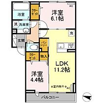 神奈川県大和市深見西2丁目（賃貸アパート2LDK・3階・52.55㎡） その2