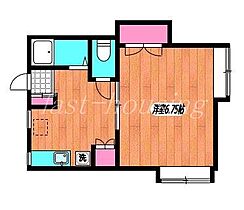 東京都武蔵野市西久保１丁目（賃貸アパート1DK・1階・24.78㎡） その2