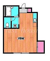 東京都杉並区久我山３丁目（賃貸アパート1R・1階・20.81㎡） その2