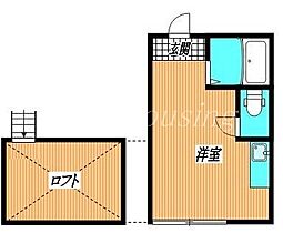 東京都武蔵野市吉祥寺本町３丁目（賃貸アパート1R・2階・10.15㎡） その2