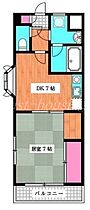 東京都武蔵野市境南町３丁目（賃貸マンション1DK・3階・30.60㎡） その2