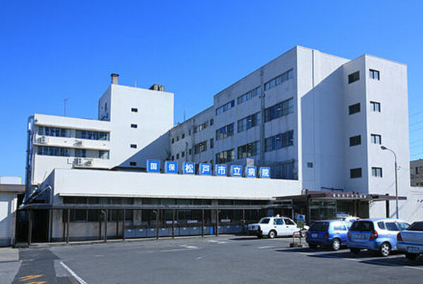 画像19:松戸市役所 松戸市立病院（590m）