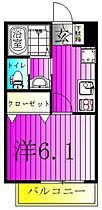 アイビス 202 ｜ 千葉県松戸市古ケ崎４丁目3509-10（賃貸アパート1K・2階・23.48㎡） その2