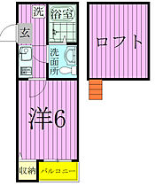 グランルージュN馬橋 203 ｜ 千葉県松戸市中和倉131-2（賃貸アパート1K・2階・19.22㎡） その2