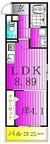 SK新松戸 102 ｜ 千葉県松戸市新松戸北１丁目19-10（賃貸アパート1LDK・1階・33.43㎡） その2