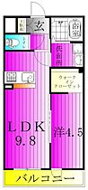 ヴィラージュK 102 ｜ 千葉県鎌ケ谷市くぬぎ山５丁目4-32（賃貸アパート1LDK・1階・36.00㎡） その2