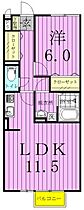 ニューオークス 101 ｜ 千葉県松戸市千駄堀1506-22（賃貸アパート1LDK・1階・46.12㎡） その2