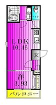 セレーネ元山 303 ｜ 千葉県松戸市五香南３丁目10-3（賃貸アパート1LDK・3階・31.82㎡） その2