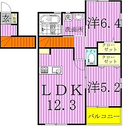 Kウエスト17 2階