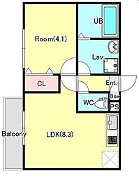 ジーメゾン鎌ケ谷シエル 2階