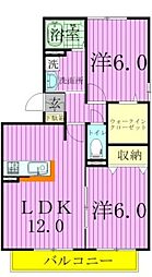 サニーフラットB 2階/202