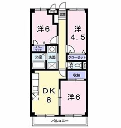 ガーデン六実 2階