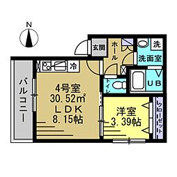 YK南流山 2階
