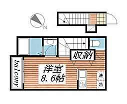 PARK TERRACE新松戸II 〜パークテラスシンマツド 2階/-