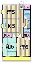 ヨコタハイツ 306 ｜ 東京都葛飾区西亀有３丁目（賃貸マンション3K・3階・55.24㎡） その2