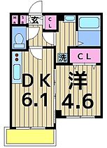 セターリッジ 304 ｜ 東京都葛飾区堀切３丁目（賃貸マンション1DK・3階・27.66㎡） その2