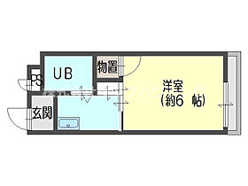 大阪府門真市栄町（賃貸マンション1K・4階・18.90㎡） その2